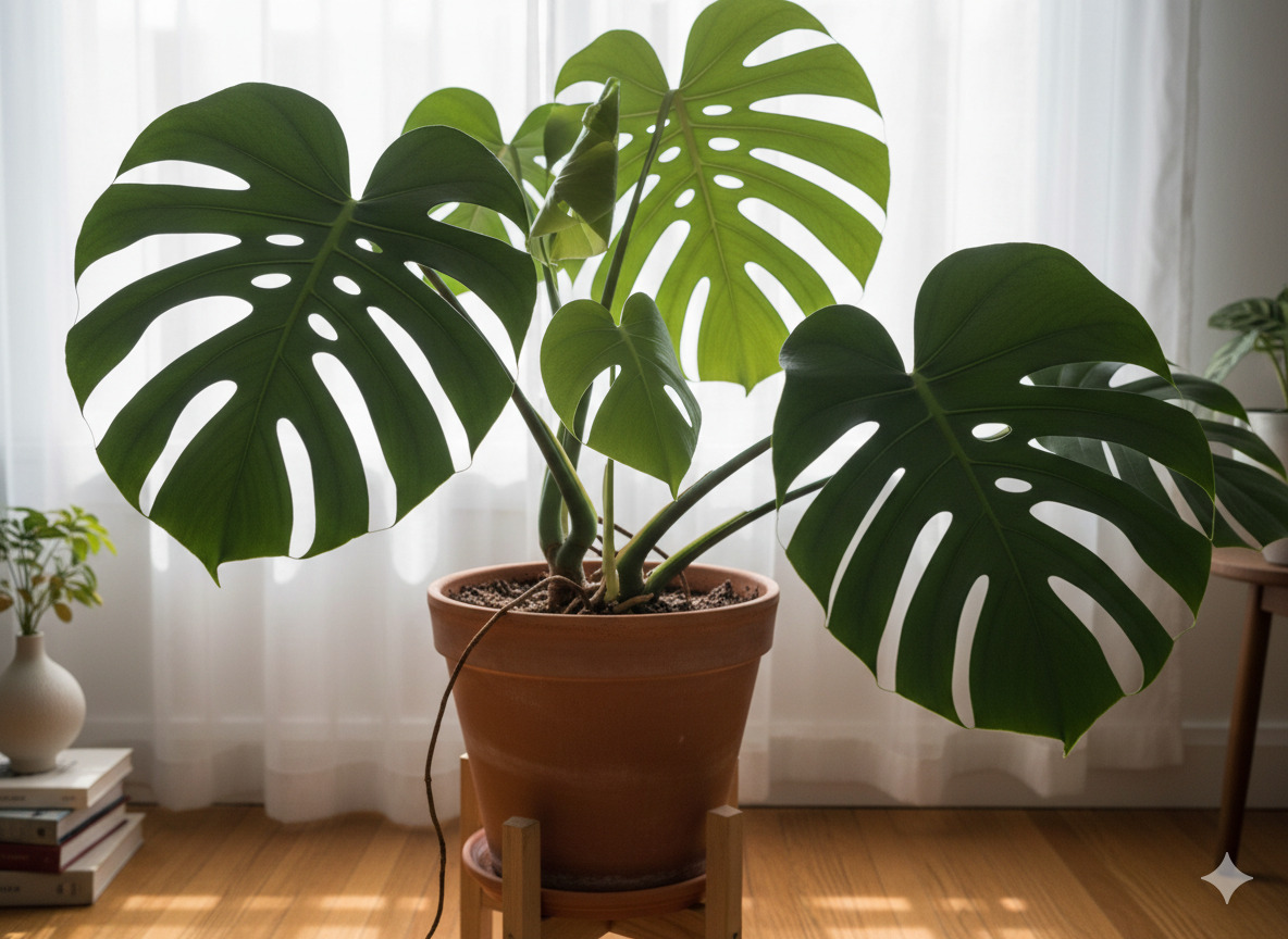 Monstera Deliciosa plante